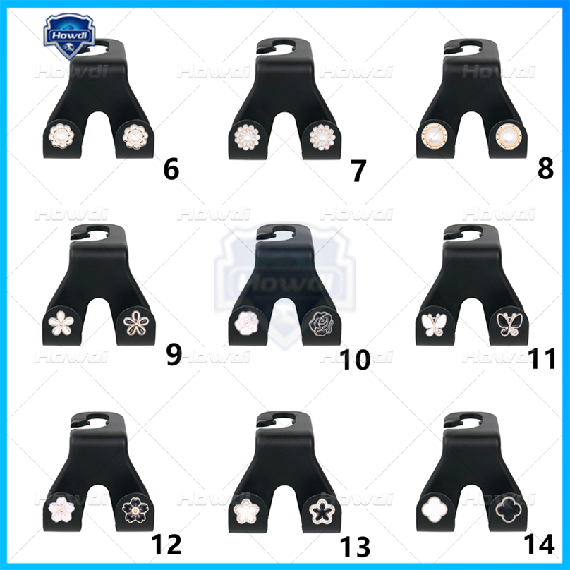 Fashion Double Head Hooks Upgrade Jok Belakang Mobil Gantung Holder Interior Hook