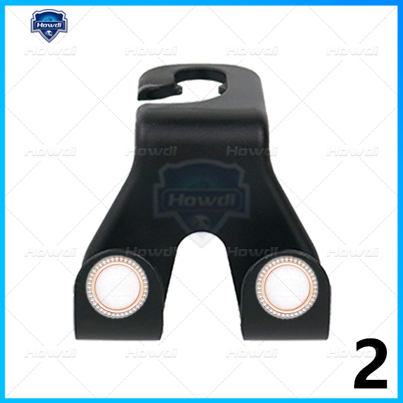 Fashion Double Head Hooks Upgrade Jok Belakang Mobil Gantung Holder Interior Hook