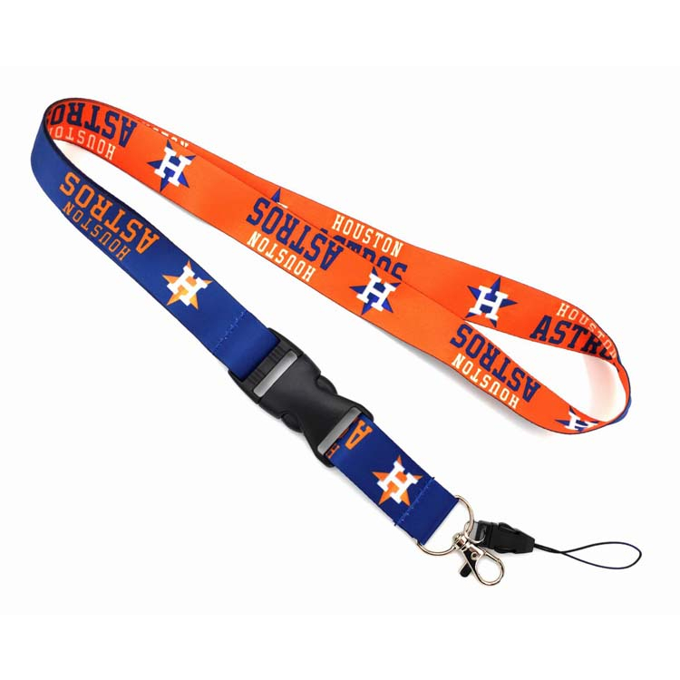 Mlb Baseball Lanyard Ponsel Tali Leher Untuk Gantungan Kunci Tali Anti Hilang &amp; ID Card Holder Sling Untuk Penggemar Olahraga