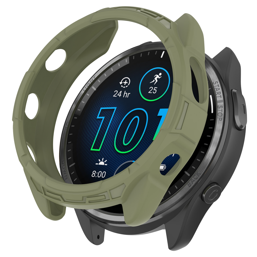 Tpu Case Cover Untuk Garmin Forerunner965Jam Tangan Pintar F965Bingkai Pinggiran Shell Parts