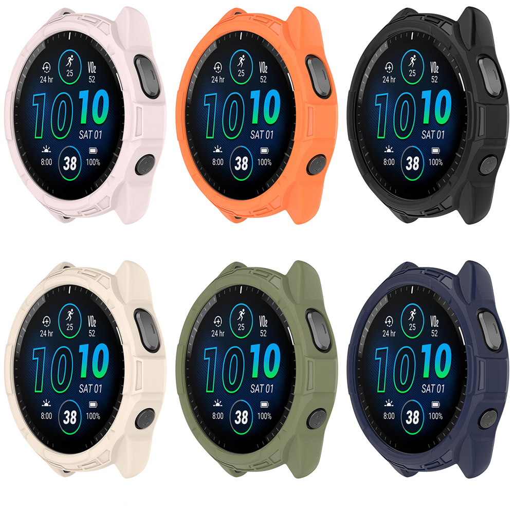 Tpu Case Cover Untuk Garmin Forerunner965Jam Tangan Pintar F965Bingkai Pinggiran Shell Parts