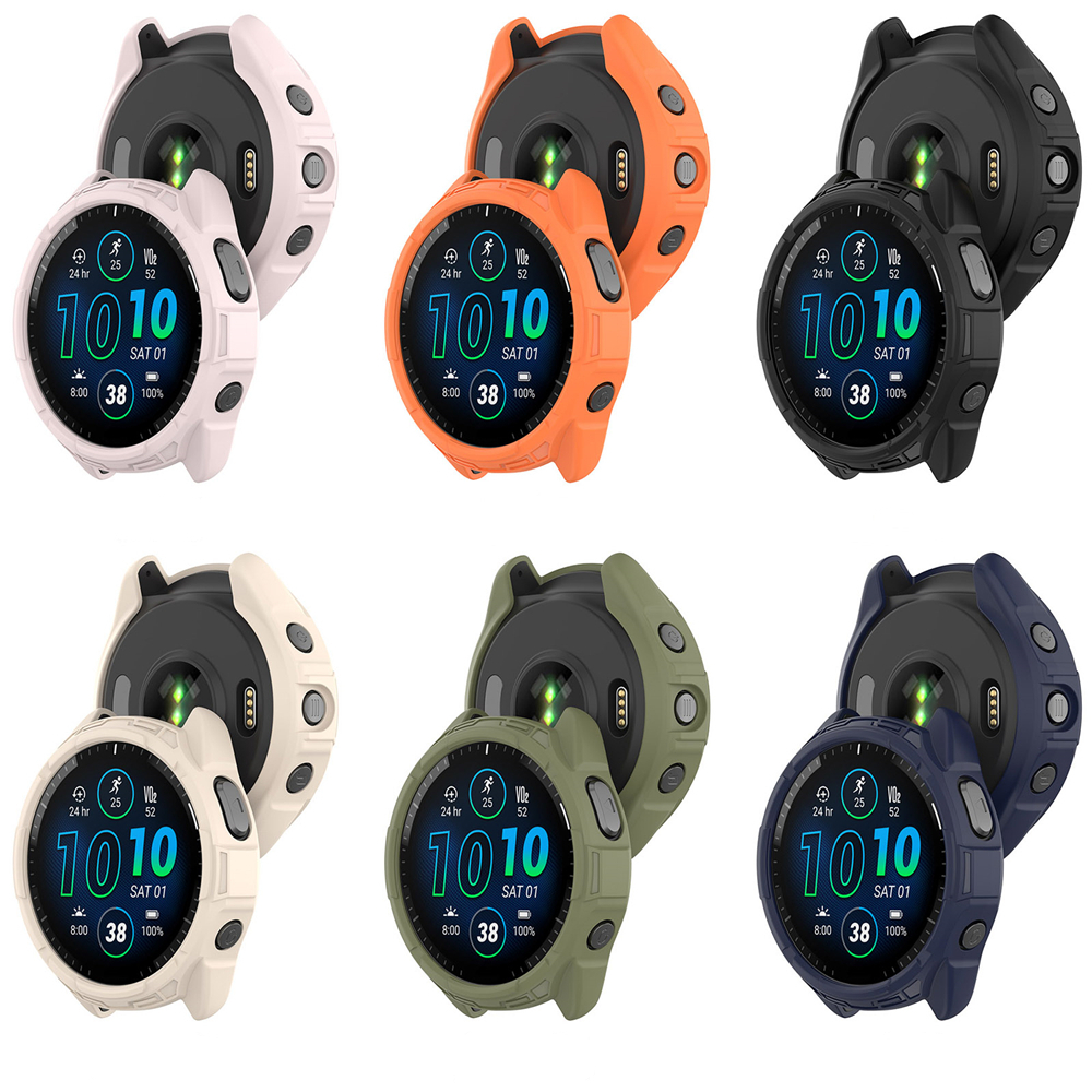 Tpu Case Cover Untuk Garmin Forerunner965Jam Tangan Pintar F965Bingkai Pinggiran Shell Parts