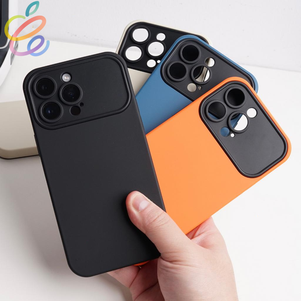 Premium Super Silicone Case Iphone Black / Orange / Dark blue iPhone X XS XR XSMAX 11 12 13 14 pro max Ready!