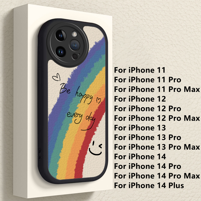 Dllencase Untuk iPhone Case Kompatibel Untuk iPhone 14pro Max14Plus Untuk iPhone 13pro Max11 /12 /13/Pro/Pro Max Silikon Lembut Shockproof Case Cover C162/C163