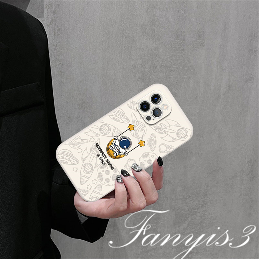 OPPO A78 A17 A77 A77s A57 A76 A96 A16 A16S A15 A15S A74 A5s A3s A54 A31 A5 A9 A53 A33 2020 A93 A94 A95 Reno 8T 6 5 6Z 5F 4F A12 F11 Universe Astronot Phone Case Silicon Soft Sarung