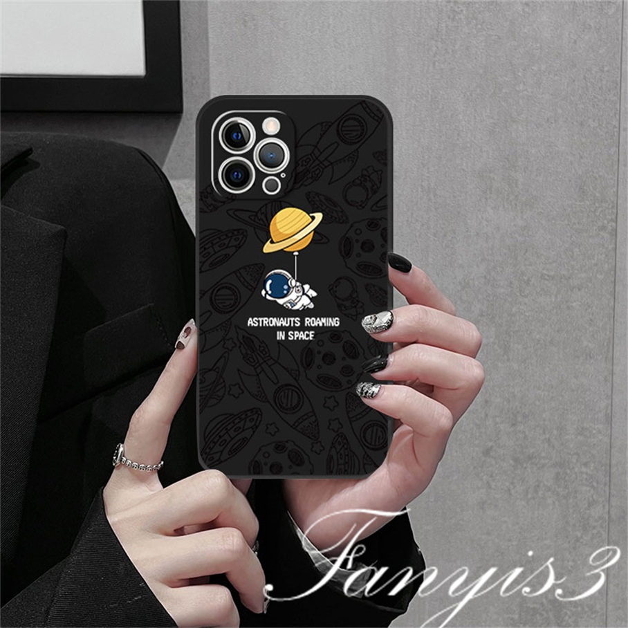 OPPO A78 A17 A77 A77s A57 A76 A96 A16 A16S A15 A15S A74 A5s A3s A54 A31 A5 A9 A53 A33 2020 A93 A94 A95 Reno 8T 6 5 6Z 5F 4F A12 F11 Universe Astronot Phone Case Silicon Soft Sarung