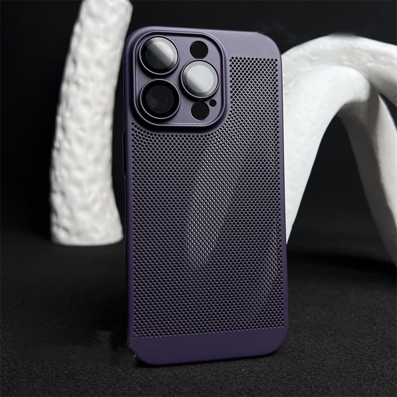 【With iPhone LG】For iPhone case (  IPHONE 11 12 13 14 PRO MAX )  Heat Dissipation and Drop Protection Suitable Fingerprint Protection Case