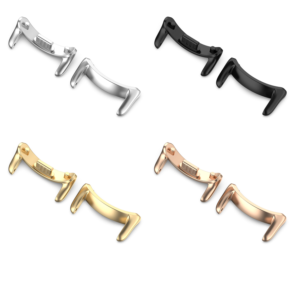 1pasang Untuk Xiaomi Mi Band8 316L Zinc Alloy Arc Connector Adapter Ke 12MM Universal Watchband Strap Aksesoris