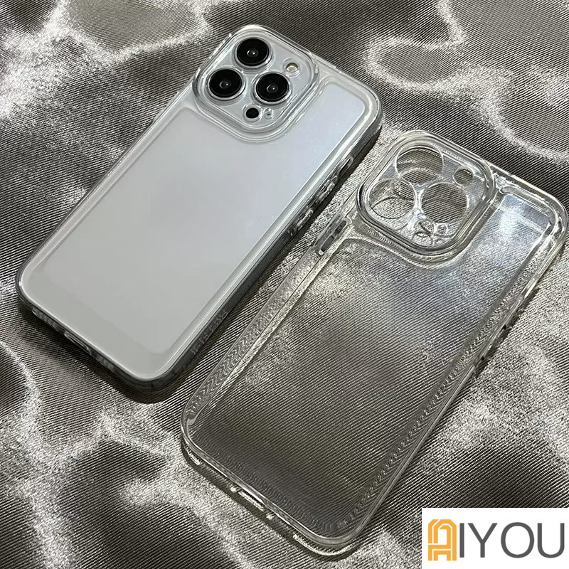 Casing Soft Case TPU Transparan Untuk IPhone 14 13 12 11 Pro Max X XR 8 7 Plus 7 8 SE Xs Max 14 Pro Max