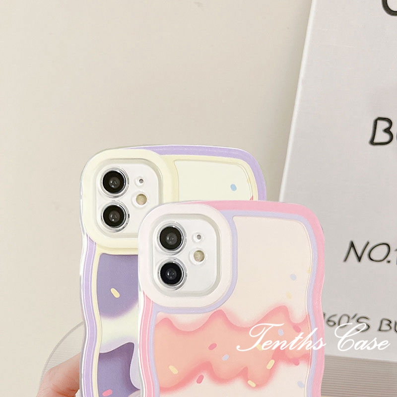 Redmi A1 12C 10C 10A 10 9 9A 9C 9T Note 11 Pro+11s 11 10s 10 9s 9 8 Pro Poco X4Pro X3 Pro X3NFC M3 M4 F3 Mi11 Lite 10TPro Leleh Es Krim Casing Ponsel Soft Cover