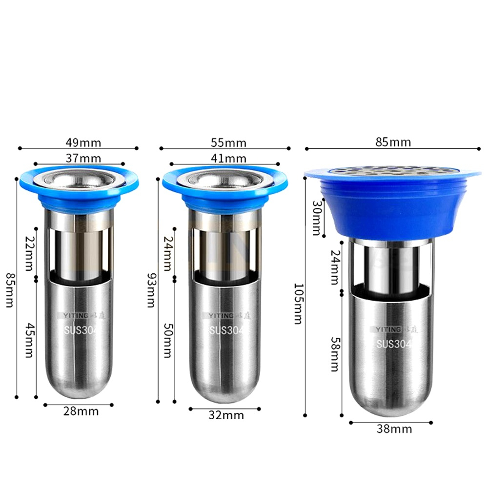 Floor Drain Core Stainless Steel 304 Dengan Anti Bau Anti Backflow Anti Sumbat Dan Seal Air Dalam