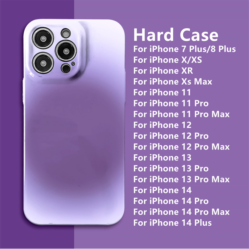 Dllencase Kompatibel Untuk iPhone 14 Pro Max 13pro Max13 /12 /11Seri Baru Film Trendi Cangkang Hard Case, Tahan Shock Dan Jatuh, Dengan Nuansa premium E067