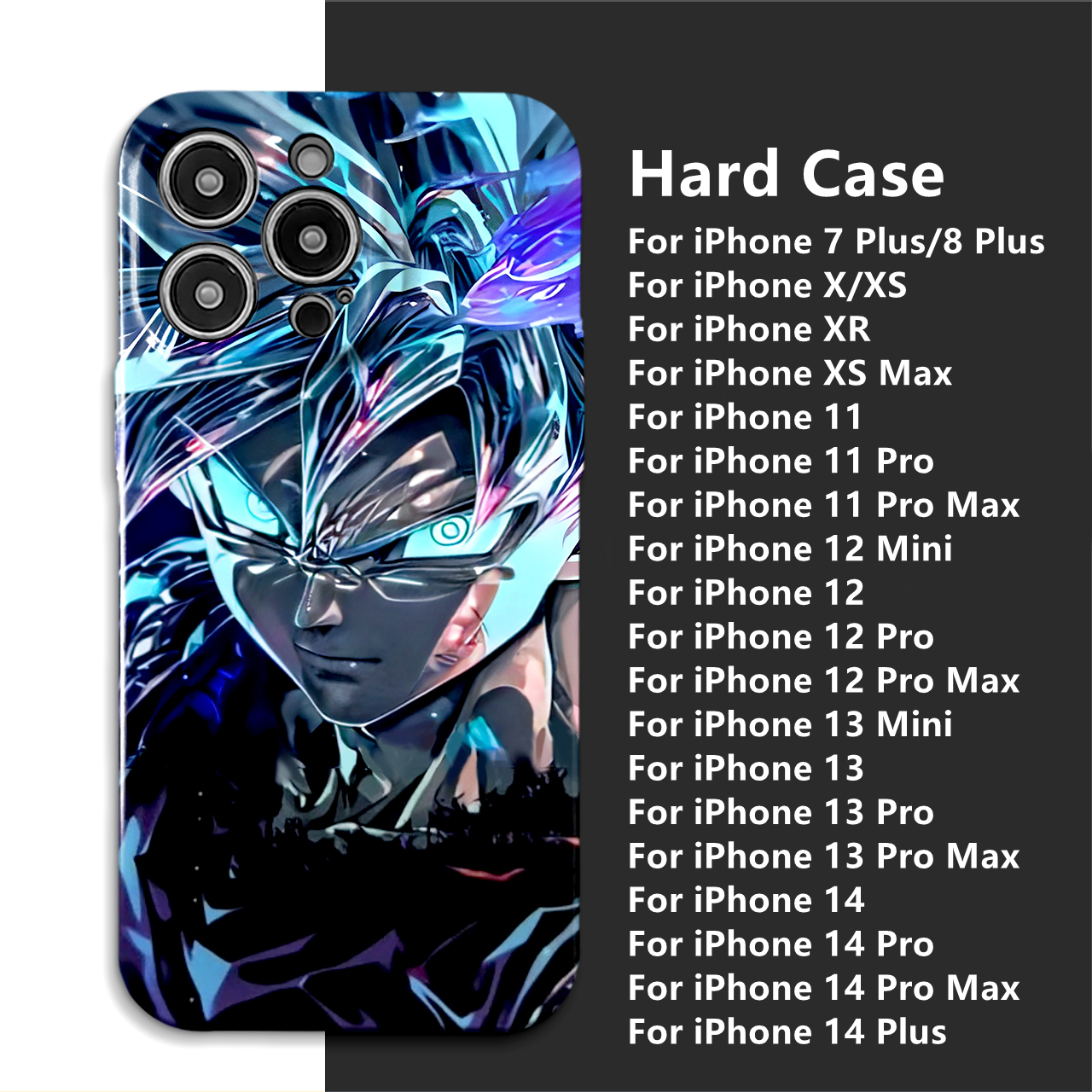 Dllencase Kompatibel Untuk iPhone 14 Pro Max 13pro Max13 /12 /11Seri Baru Film Trendi Cangkang Hard Case Tahan Guncangan Dan Jatuh, Dengan Nuansa premium E037