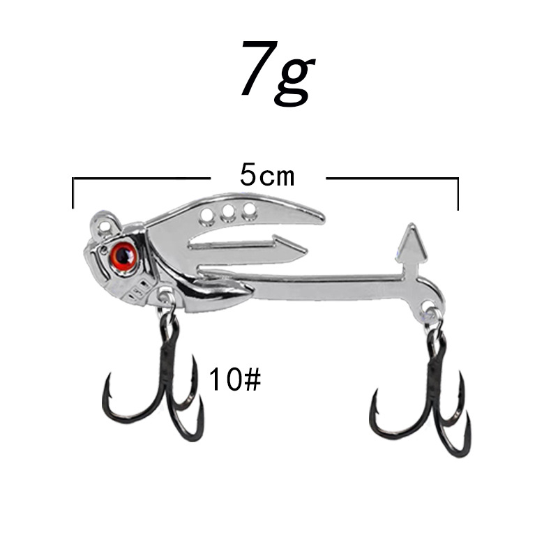 1pcs VIB Umpan Pancing Metal Jig 7g 11.5g Swimbait Bass Umpan Tenggelam Wobbler Ikan Kecil Umpan Pancing