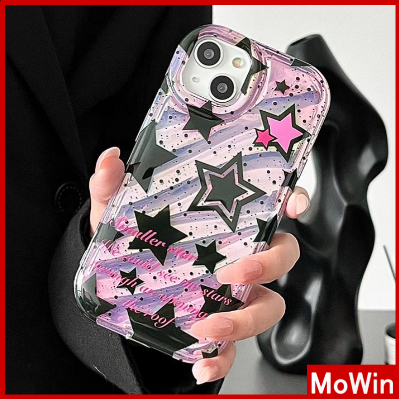 For iPhone 14 Pro Max iPhone Case Laser Reflective Clear Case TPU Soft Case Airbag Shockproof Rendering Stars Compatible with iPhone 13 Pro max 12 Pro Max 11 xr xs max 7Plus 8Plus