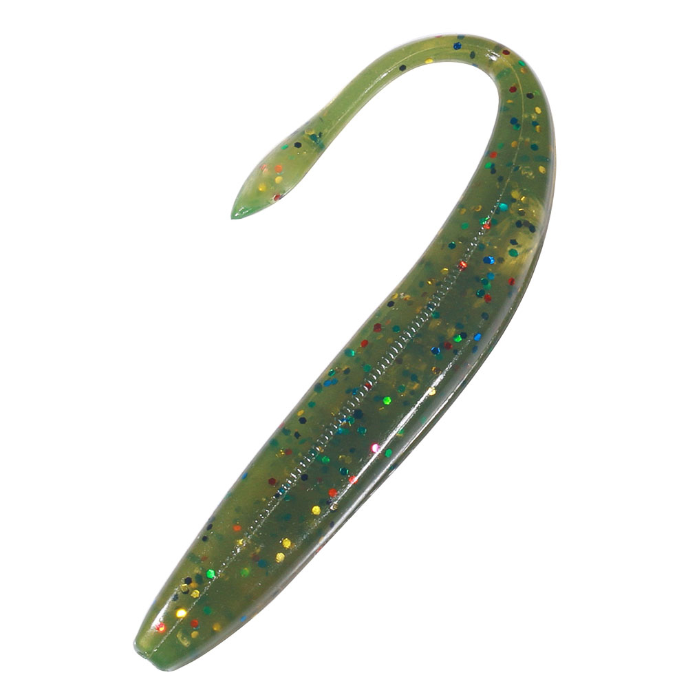 Hengjia Cacing SOFT LURES 6Pcs/Pack 9.5cm 3.1g Umpan Silikon 4warna Buatan Jig Wobbler Lembut Umpan Plastik Bass Trout Tackle