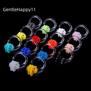 Gentlehappy 2Pcs Silikon Renang Kedap Air Hidung Klip Renang Kebugaran Kolam PC Nasal Splint id