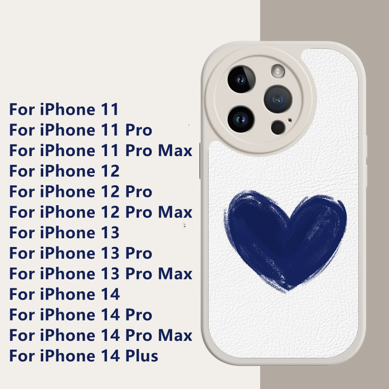 Dllencase Untuk iPhone Case Kompatibel Untuk iPhone 14pro Max14Plus Untuk iPhone 13pro Max11 /12 /13/Pro/Pro Max Silikon Lembut Shockproof Case Cover C188