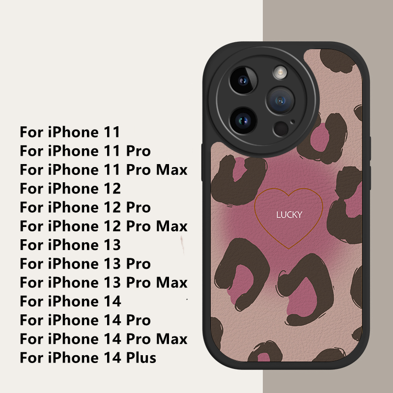 Dllencase Untuk iPhone Case Kompatibel Untuk iPhone 14pro Max14Plus Untuk iPhone 13pro Max11 /12 /13/Pro/Pro Max Silikon Lembut Shockproof Case Cover C190 C191