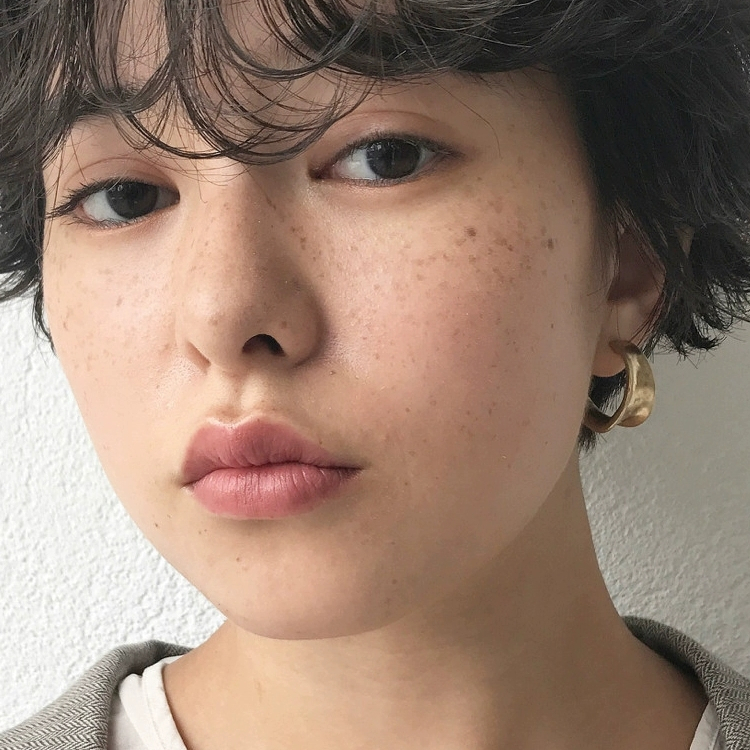 Anting Bentuk C Setengah Lingkaran fashion Wanita vintage Korea