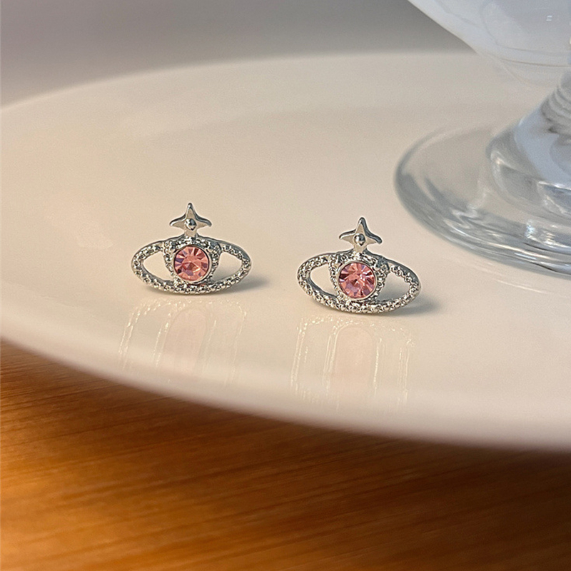 Anting Keren Manis Planet Zirkon Anting Desain Sederhana