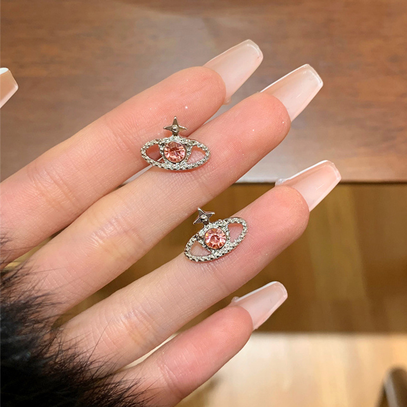 Anting Keren Manis Planet Zirkon Anting Desain Sederhana