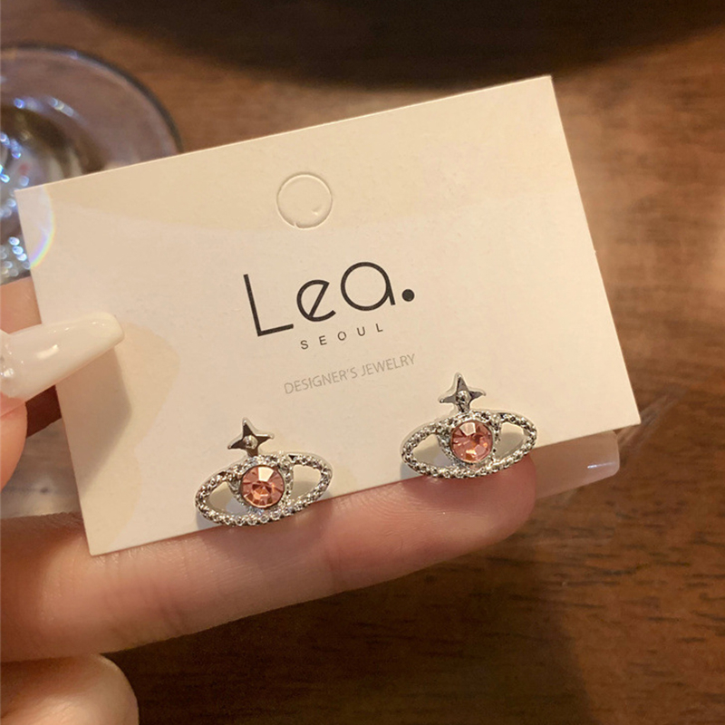 Anting Keren Manis Planet Zirkon Anting Desain Sederhana