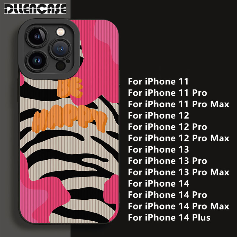 Dllencase Untuk iPhone Case Kompatibel Untuk Iphone13 Pro Max 11/12 /13 /Pro/Pro Max Silikon Lembut Shockproof Case Cover C208