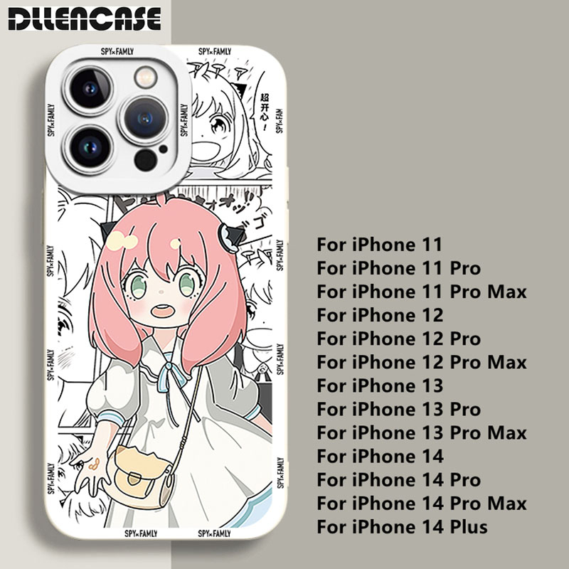 Dllencase Untuk iPhone Case Kompatibel Untuk Iphone13 Pro Max 11/12 /13 /Pro/Pro Max Silikon Lembut Shockproof Case Cover C204