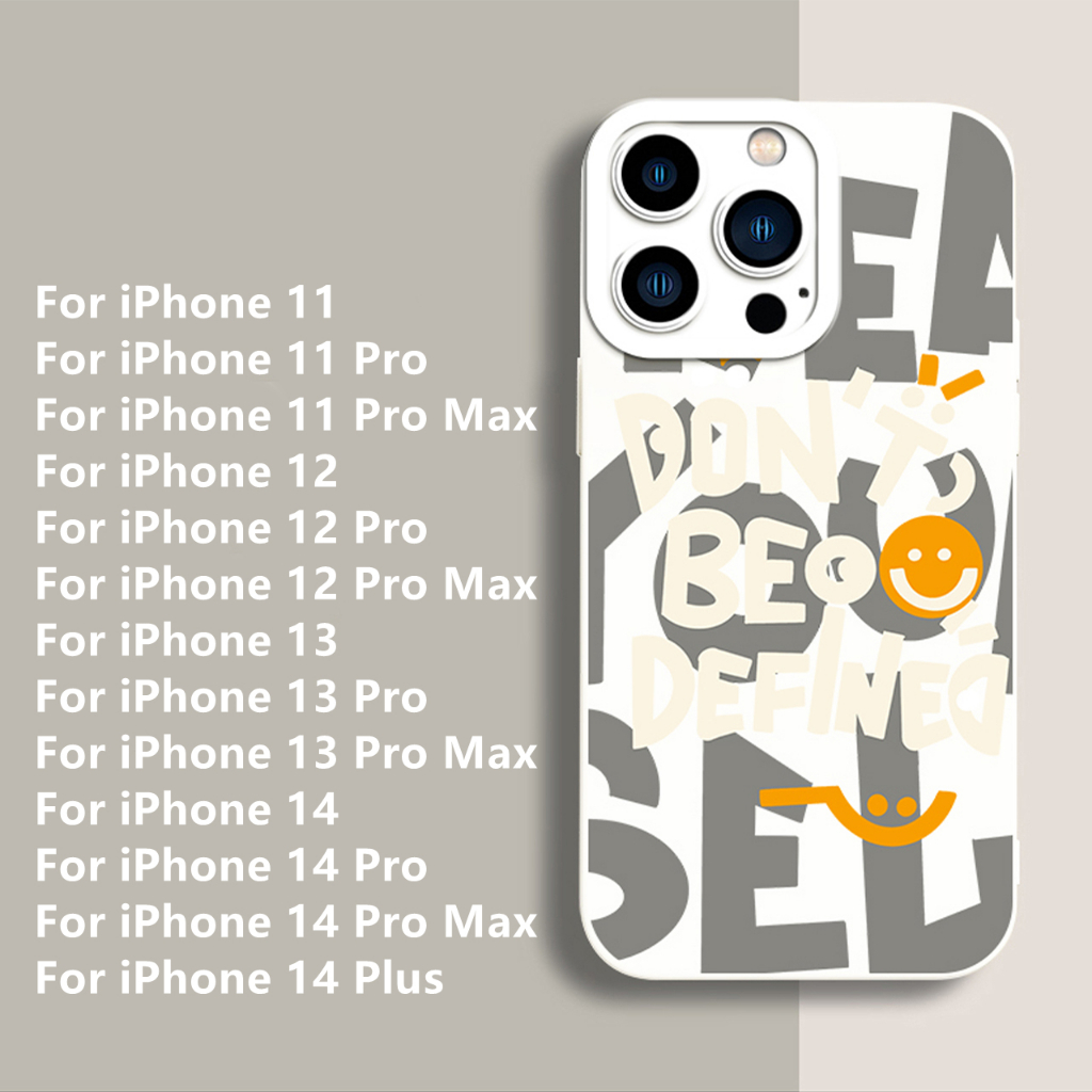 Dllencase Untuk iPhone Case Kompatibel Untuk Iphone13 Pro Max 11/12 /13/Pro/Pro Max Silikon Lembut Shockproof Case Cover C226 C227