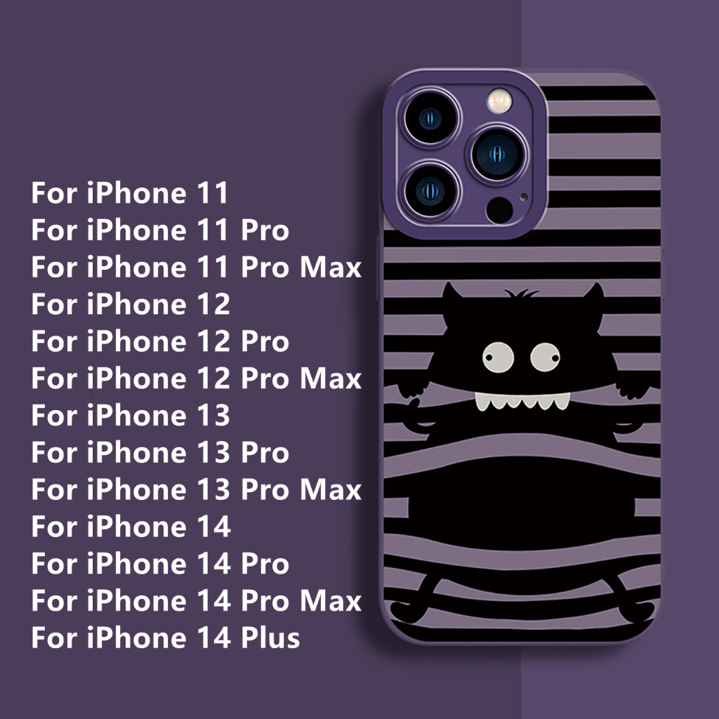 Dllencase Untuk iPhone Case Kompatibel Untuk Iphone13 Pro Max 11/12 /13/Pro/Pro Max Silikon Lembut Shockproof Case Cover C233 C234