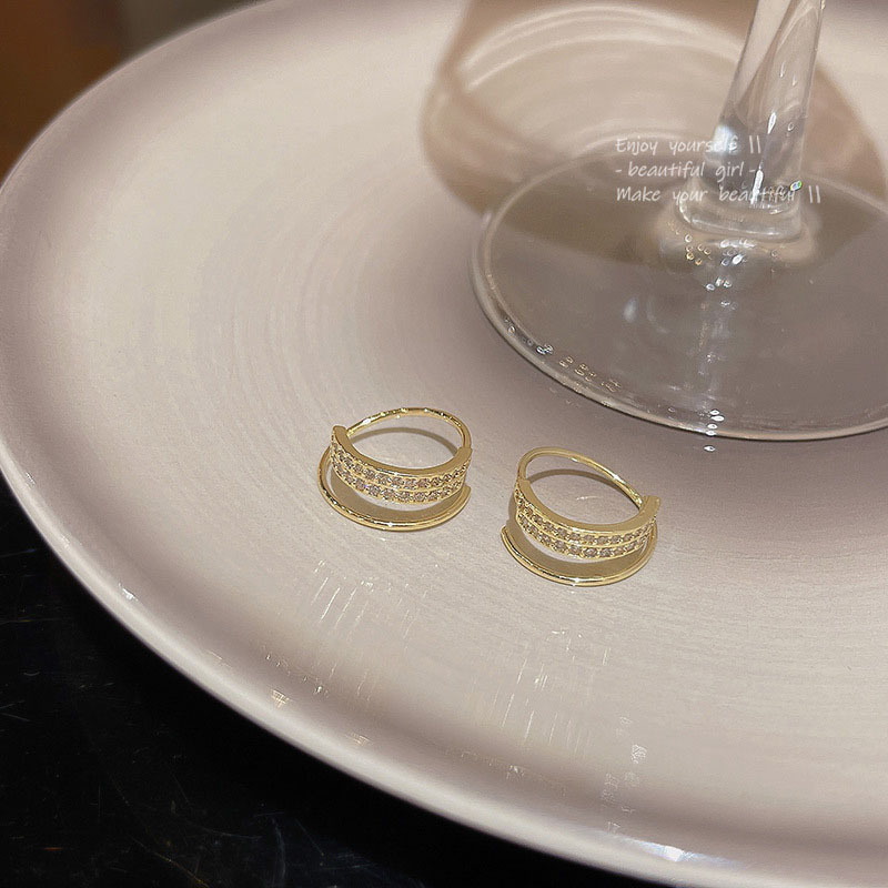 Hot Jual Anting Benang Memutar Jarum Perak925 Untuk Wanita Fashion Giwang Telinga Zirkon Mewah