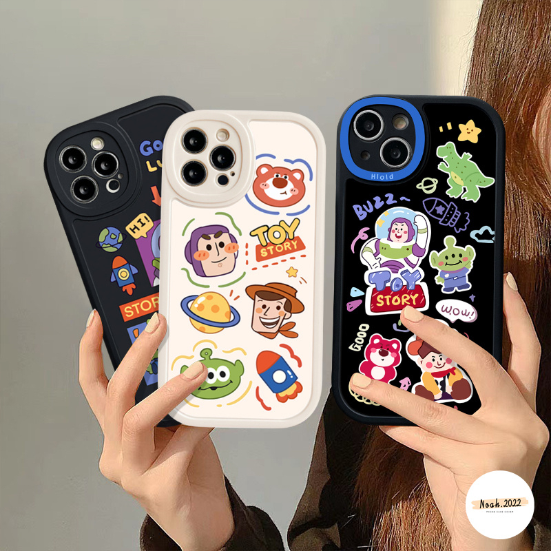 Couple Buzz Lightyear Toys Story Casing Untuk Samsung A14 A04 A54 A04s A73 A23 A21s A10s A03s A50 A03 A31 A22 A51 M23 A72 A02s A52s A32 A12 A13 A53 A33 A52 A11 A20s M22 A71 Soft Case