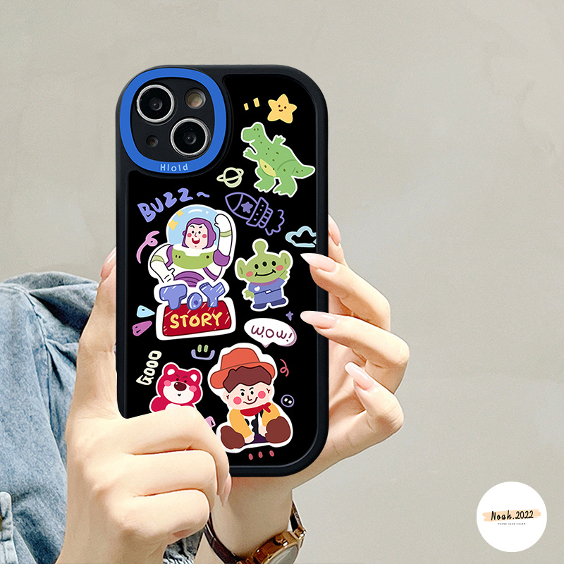 Case of Buzz Lightyear Toy Story Anak Laki-Laki Untuk Realme C53 C11 C55 C25s 10 Pro+C30 8 7i 7 8Pro C17 8i 9i C31 C21Y C25Y C15 C25 C35 GT C3 C12 C21 5 6 6s 6i 5i C1 Case Sofe C20A C20