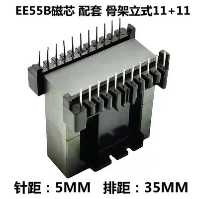 Ee55b Magnetic Core Frame Vertikal11+11pin