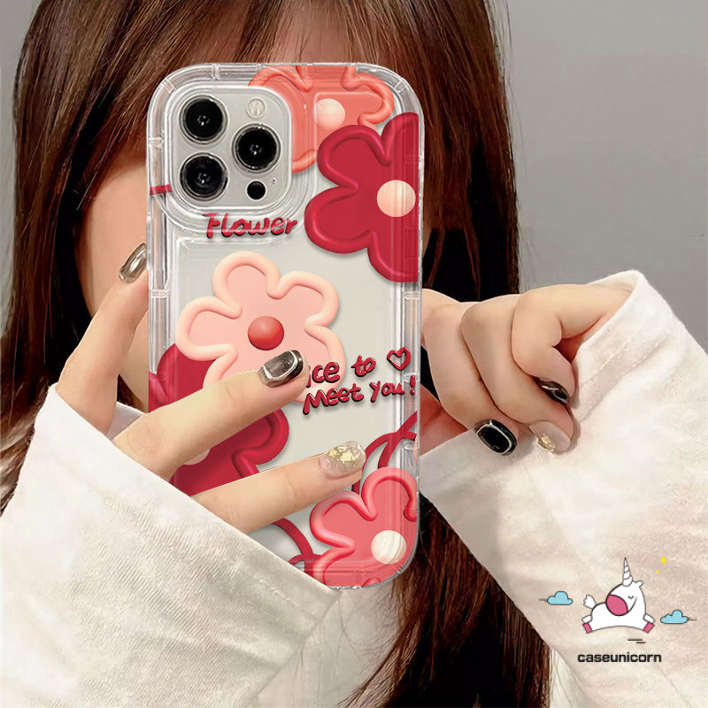 Case Untuk Samsung A13 A14 A34 A54 A04 A50 A12 A53 A32 A04s A20s A51 A21s A31 A10s A71 A22 A52s A23 A52 A02s A03 A20 A50s A30s A04E A11 A03s A30 Lukisan Minyak Bunga Lembut Airbag Cover