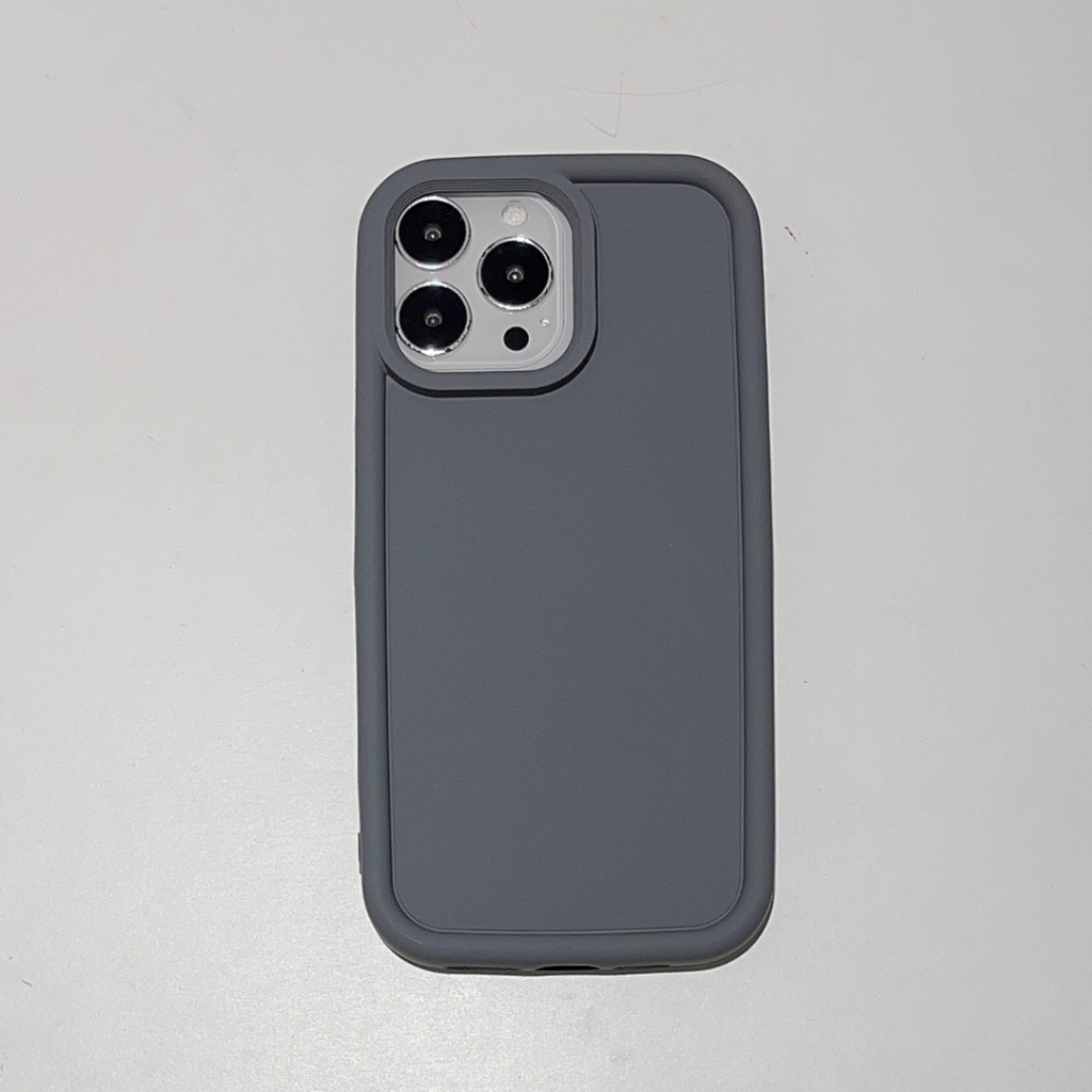 Casing Ponsel Tpu Lembut Abu-Abu/Hijau Tua Modis Untuk iPhone 14 Pro Max 12 Pro Max 11 Pro Max 13 Pro Max Xs Max Xr X Xs Penutup Belakang