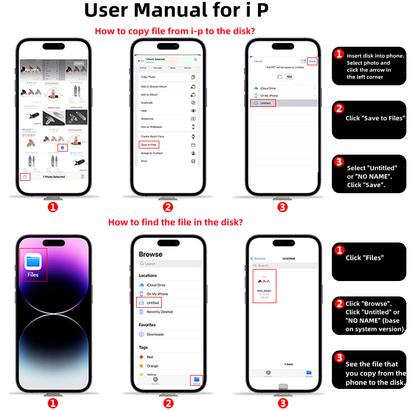 Hqai 3.0 USB 128GB 3in1 OTG Flash Driver Metal Anti Air Driver Disk U Kecepatan Tinggi Cocok Untuk Semua Ponsel Android iPhone6 /7 /8 /X/XR /11 /12 /13 /14