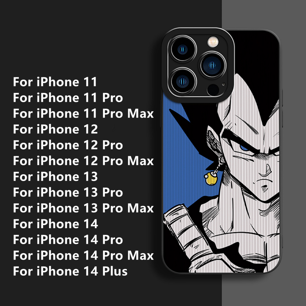 Dllencase Untuk iPhone Case Kompatibel Untuk Iphone14 /13 Pro Max 11/12 /13/Pro/Pro Max Silikon Lembut Shockproof Case Cover C240 C241