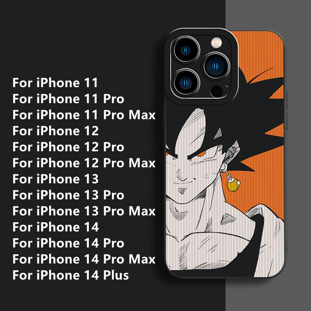 Dllencase Untuk iPhone Case Kompatibel Untuk Iphone14 /13 Pro Max 11/12 /13/Pro/Pro Max Silikon Lembut Shockproof Case Cover C240 C241