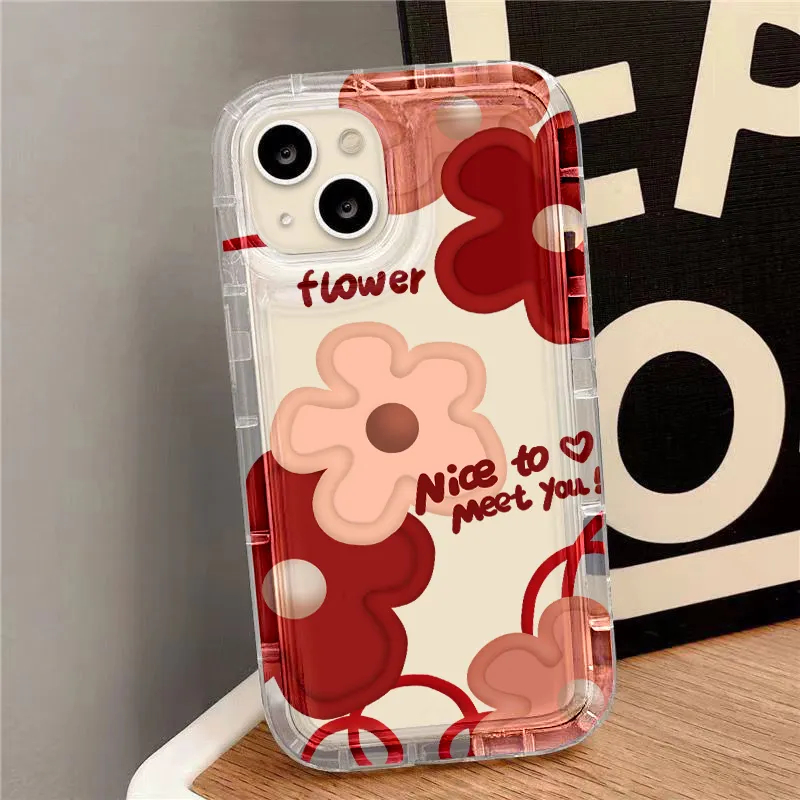 Ins Korea Lukisan Cat Minyak Flowers Case Oppo A15 A96 A76 A74 A17K A16s A3s A5s A95 A7 A54 A16 A17 A12 A5 A9 A57 A16K A55 A1K A77s A77 A16E A53 A92 A31 A52 A12E A15s Airbag Soft Case