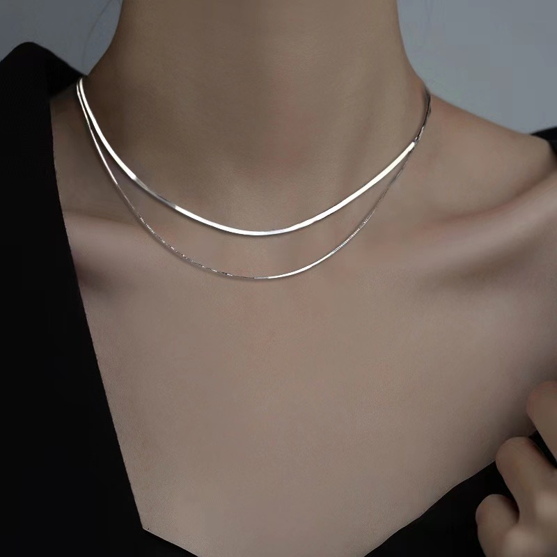 Kalung Choker Berlian Imitasi Gaya Korea Untuk Wanita