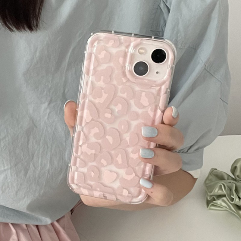 Case Realme C55 C30 7i C17 C30S C12 C33 C21Y C25 C25Y C25s C11 2020 5 6i C15 C35 5i 5s C20 C11 2021 C3 C1 C2 Shockproof Airbag Ungu Motif Leopard Tpu Cover