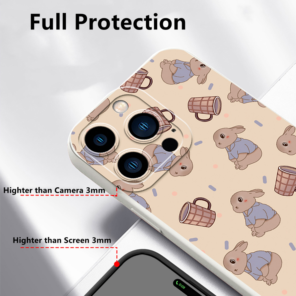 Dllencase Untuk iPhone Case Kompatibel Untuk Iphone14 /13 Pro Max11/12 /13/Pro/Pro Max Silikon Lembut Shockproof Case Cover D011