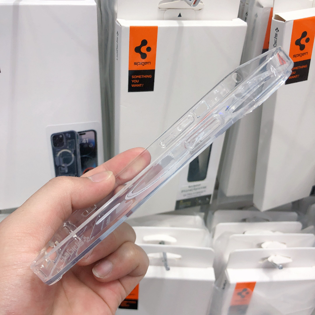 IPHONE Untuk Iphone14 Pro Max/13 Spigen Ultra Hybrid Zero One Casing Matte Magnetik Untuk Iphone14 /14 Plus /13 Pro Max /13 Pro / 12Pro Max