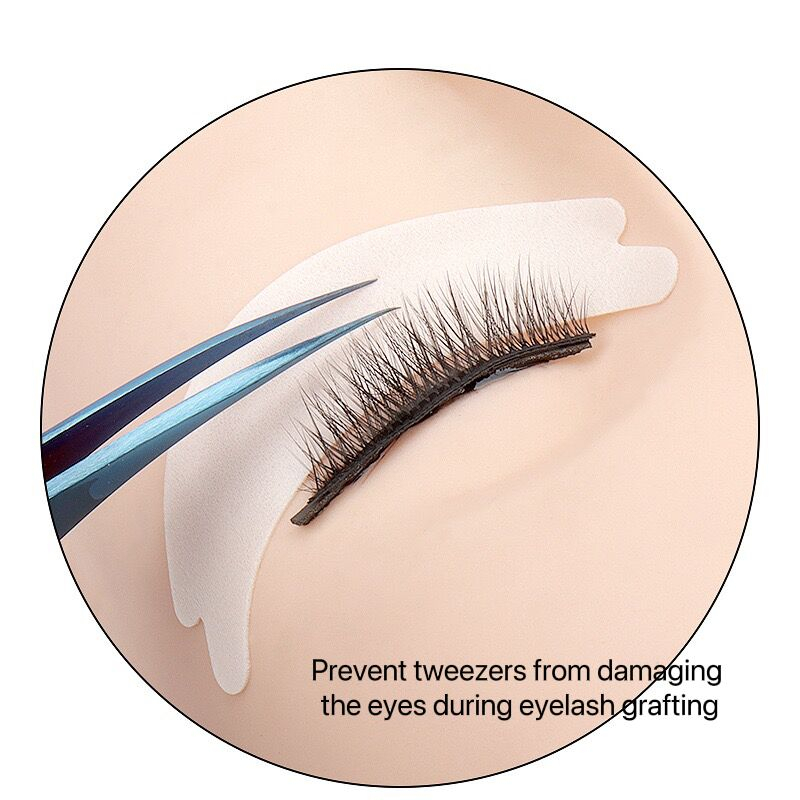 50pasang Penutup Bulu Mata Untuk Bangunan Eyelash Extension Under Gel Eye Pads for Eyelash Extension New Paper Patch