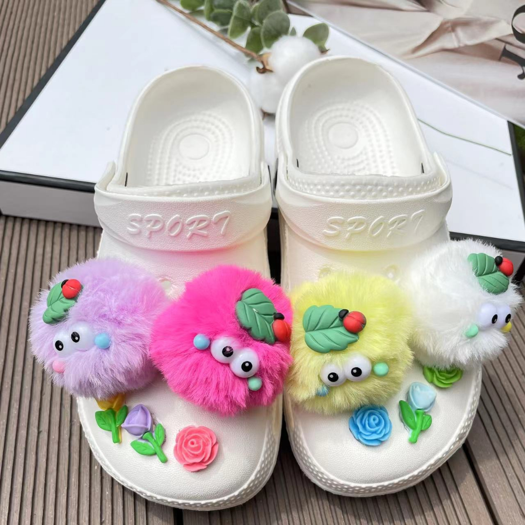 [Bola Lucu]crocs charm jibbitz clog jibbitz set Sticker crocs Untuk Sepatu Anda