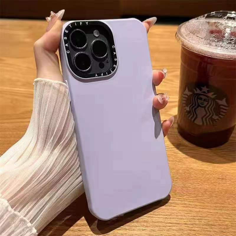 Soft Case Silikon Matte Shockproof Anti Jatuh Untuk iPhone 14 13 12 11 Pro MAX XR IX XS MAX 7Plus 8Plus