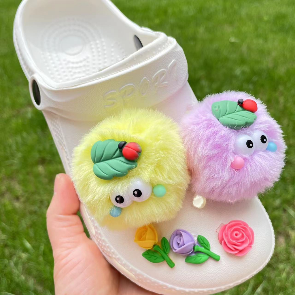 [Bola Lucu]crocs charm jibbitz clog jibbitz set Sticker crocs Untuk Sepatu Anda