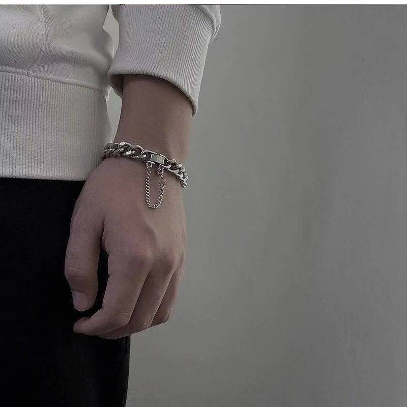 Metal Chain Bracelet Accessories Temperament Personality Hip-hop Style